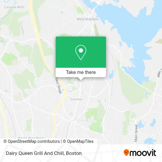 Dairy Queen Grill And Chill map