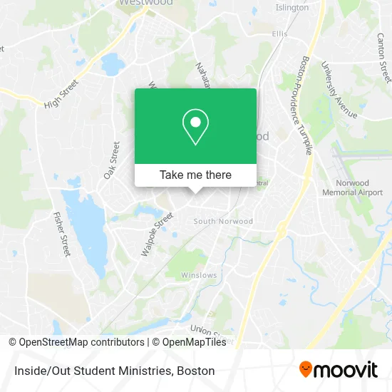 Inside/Out Student Ministries map