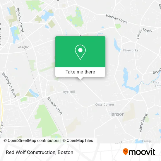 Red Wolf Construction map