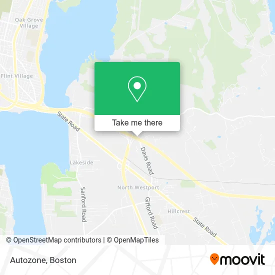 Autozone map