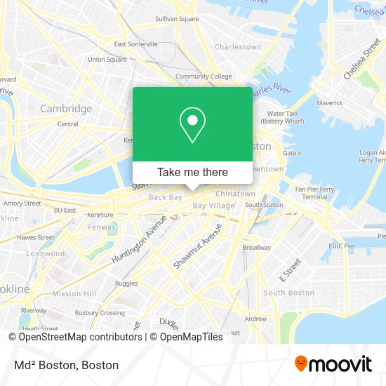 Md² Boston map