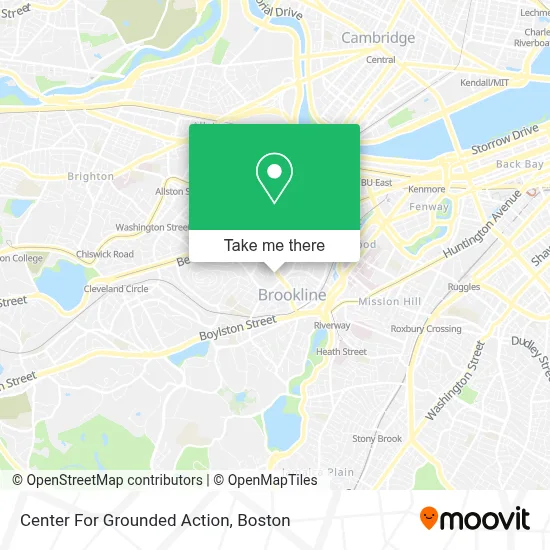 Center For Grounded Action map