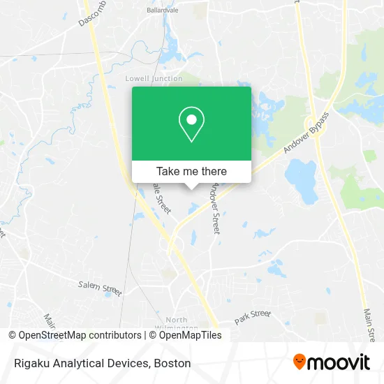 Rigaku Analytical Devices map