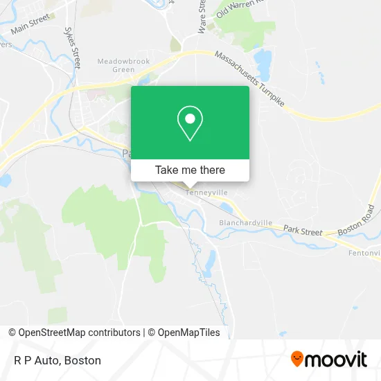 R P Auto map