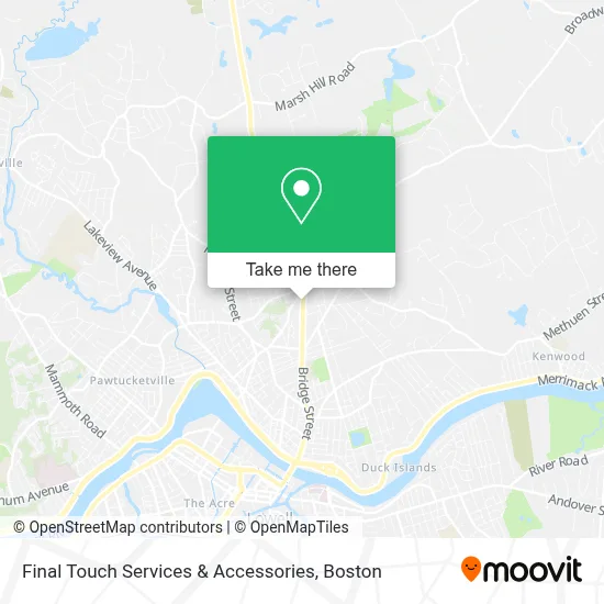 Final Touch Services & Accessories map