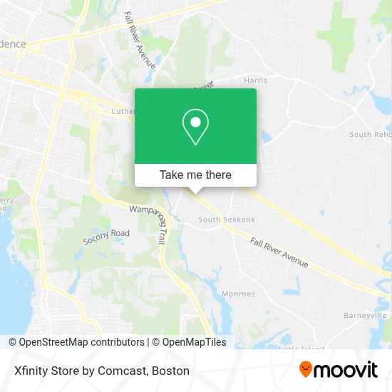 Xfinity Store by Comcast map
