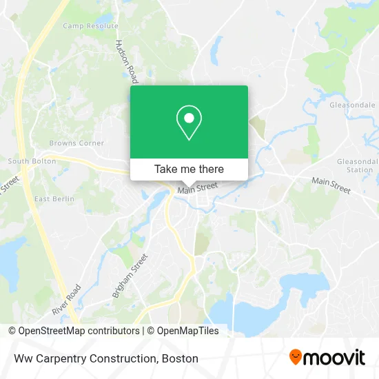 Ww Carpentry Construction map