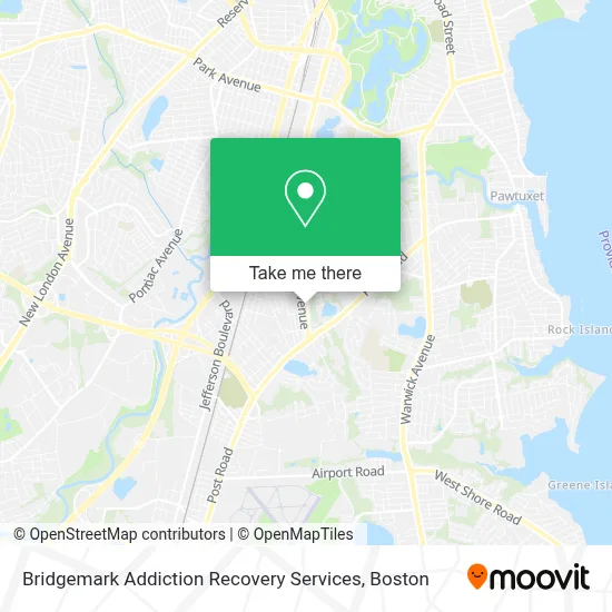 Bridgemark Addiction Recovery Services map