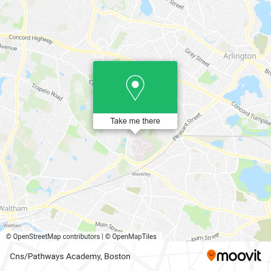 Cns/Pathways Academy map