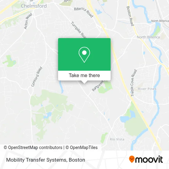 Mobility Transfer Systems map