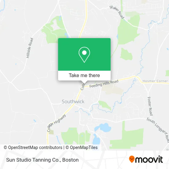 Sun Studio Tanning Co. map
