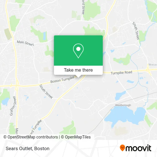 Sears Outlet map