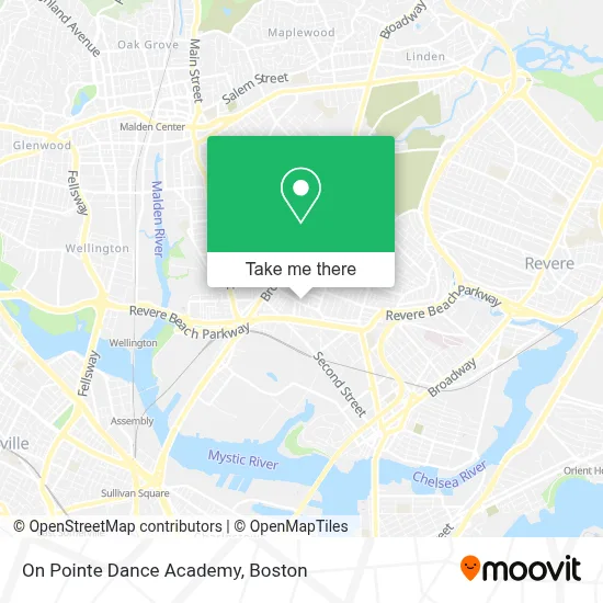 On Pointe Dance Academy map
