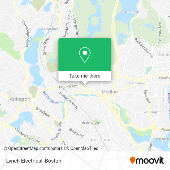 Lynch Electrical map