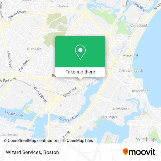 Wizard Services map