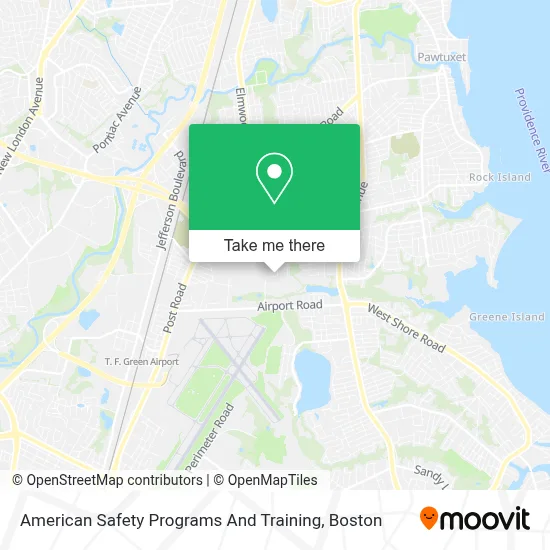 American Safety Programs And Training map