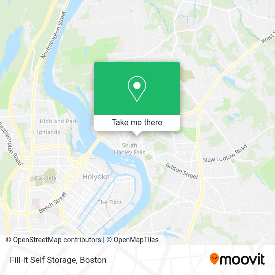 Fill-It Self Storage map