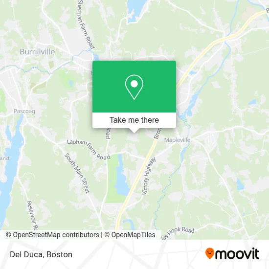 Del Duca map