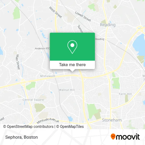 Sephora map