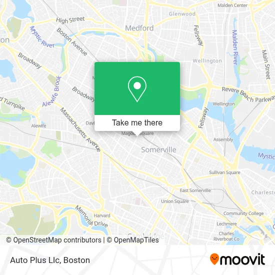Auto Plus Llc map