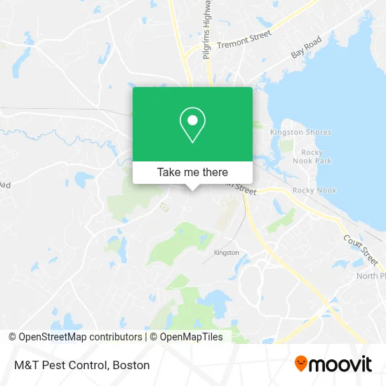 M&T Pest Control map