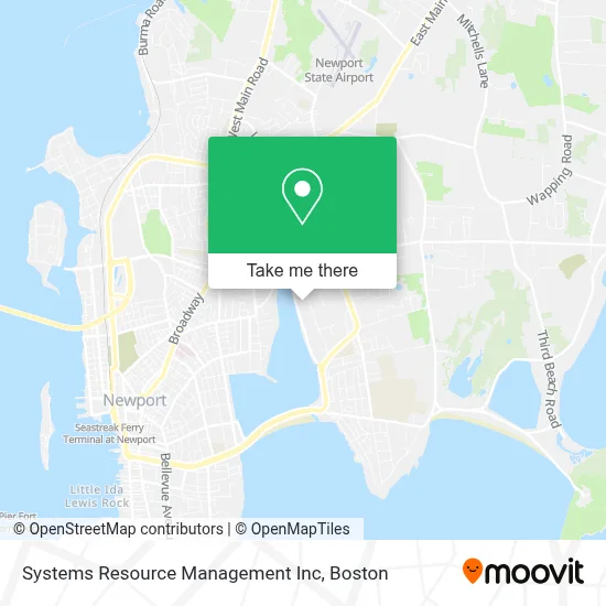 Systems Resource Management Inc map