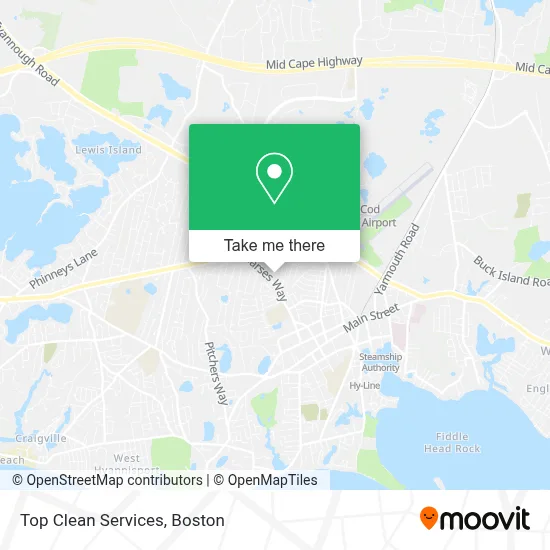 Top Clean Services map