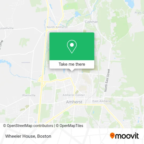 Wheeler House map