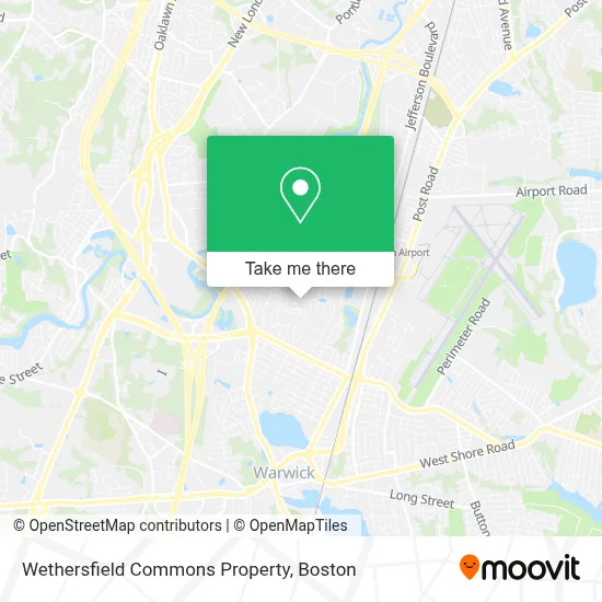 Wethersfield Commons Property map
