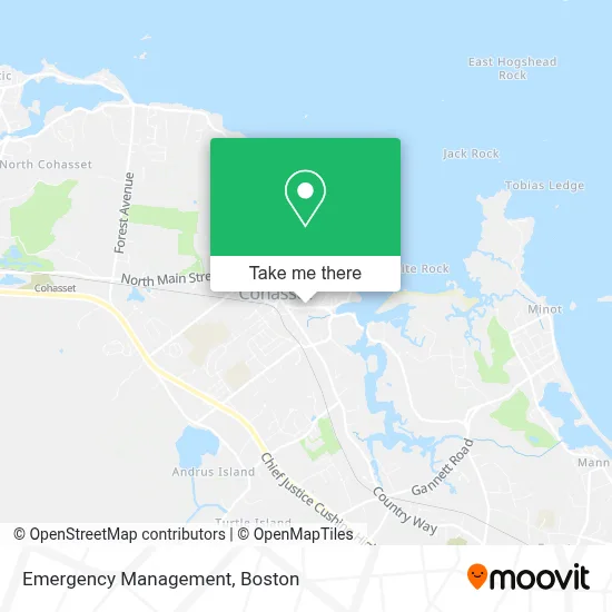 Emergency Management map