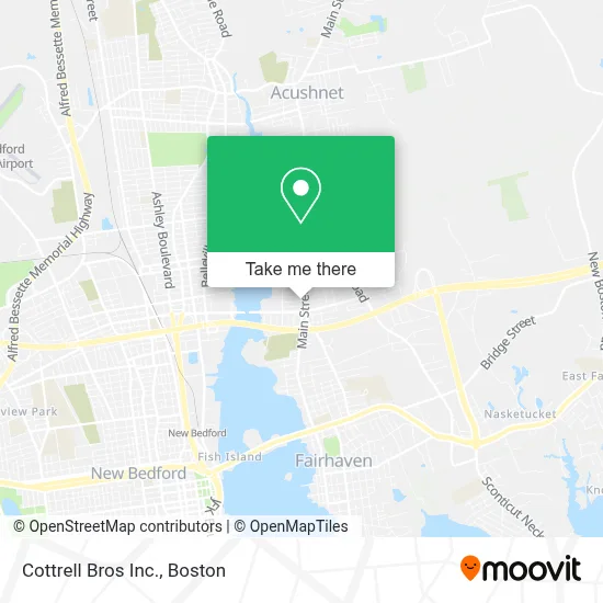 Cottrell Bros Inc. map