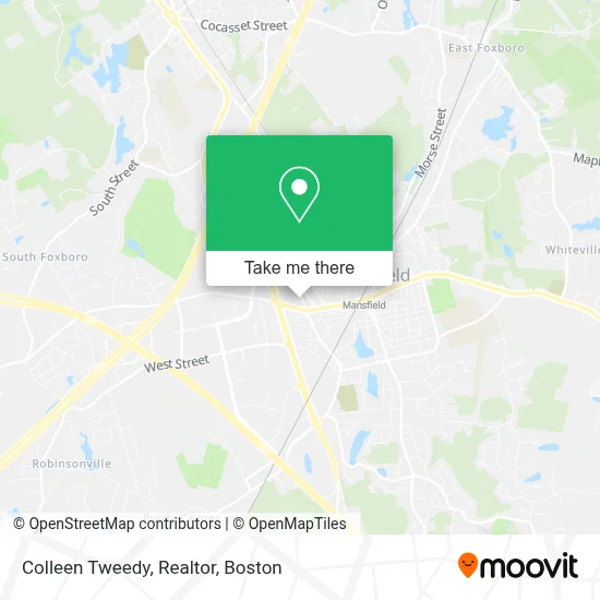 Colleen Tweedy, Realtor map