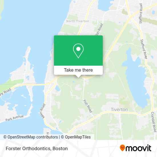 Forster Orthodontics map