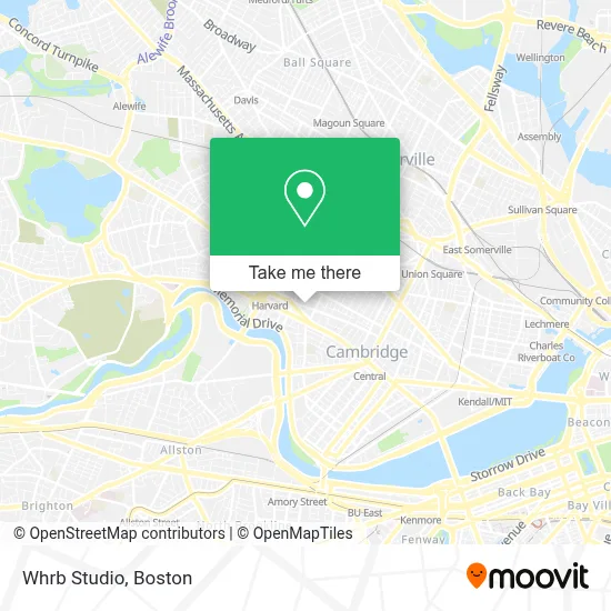 Whrb Studio map