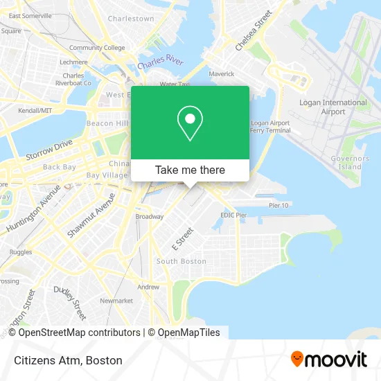 Citizens Atm map