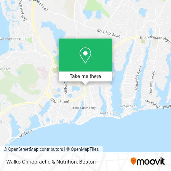 Walko Chiropractic & Nutrition map