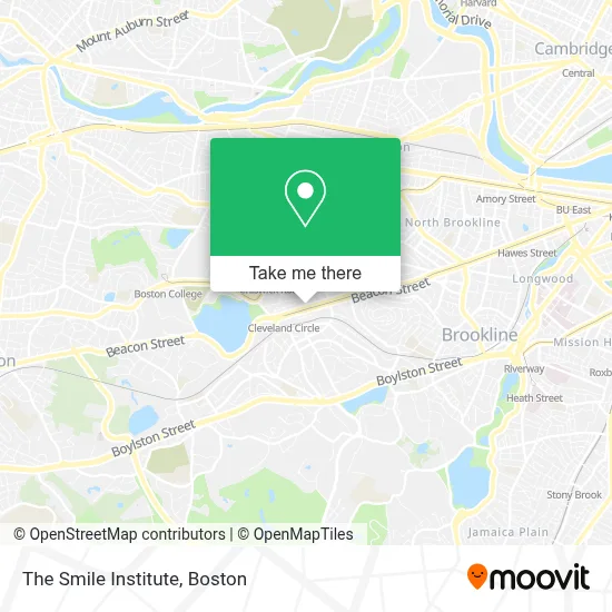 The Smile Institute map