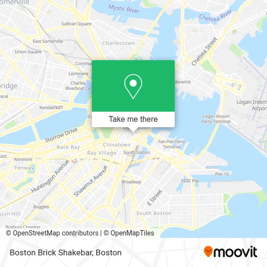 Boston Brick Shakebar map