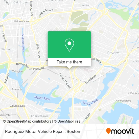 Rodriguez Motor Vehicle Repair map
