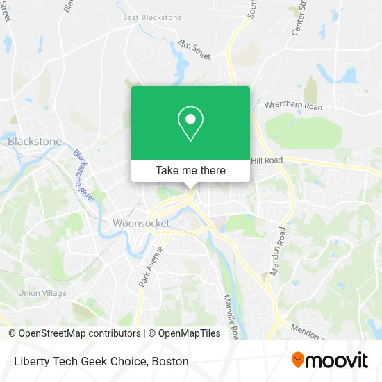 Liberty Tech Geek Choice map