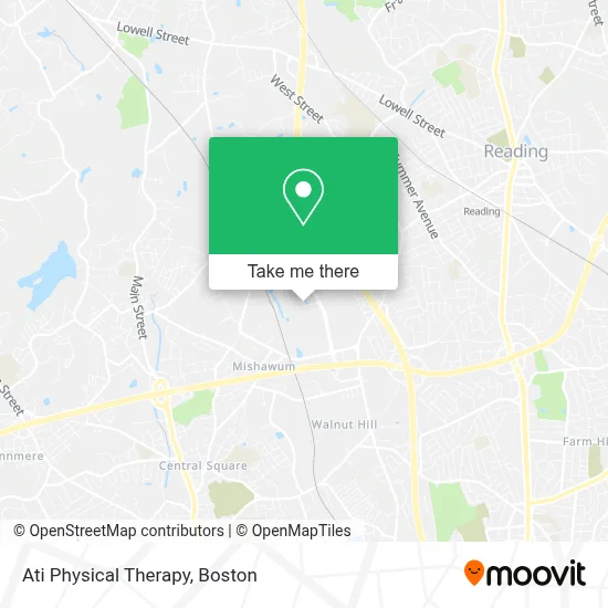 Ati Physical Therapy map