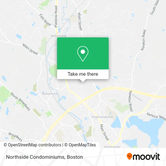 Northside Condominiums map