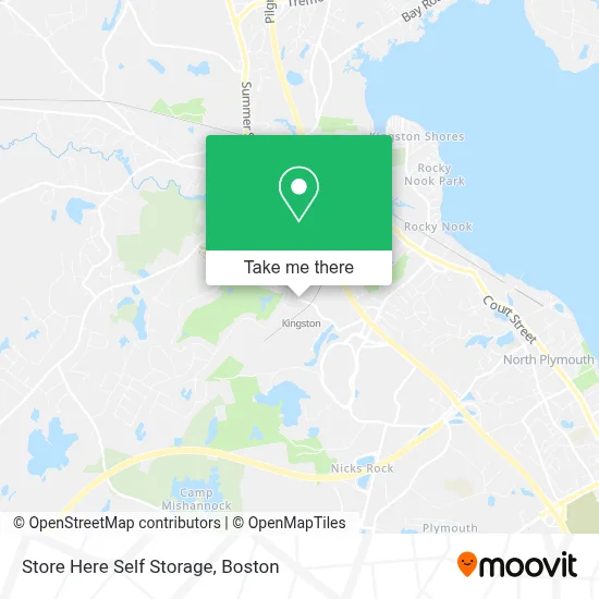 Store Here Self Storage map