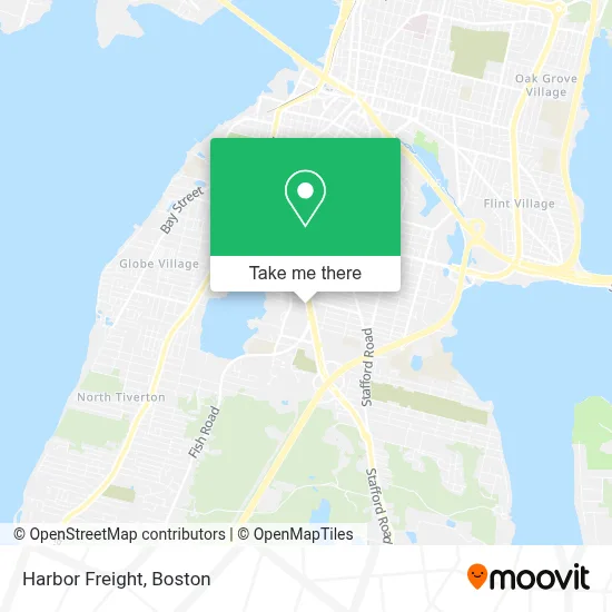 Harbor Freight map