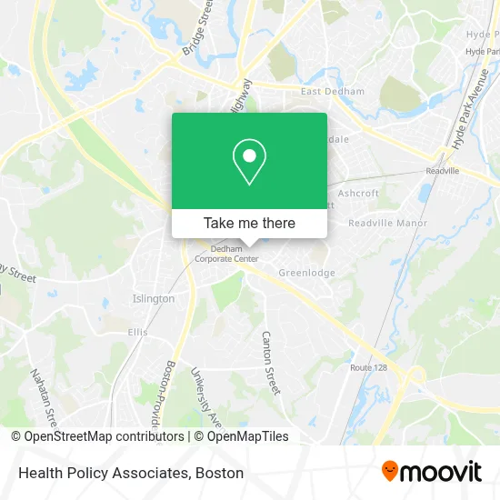 Health Policy Associates map