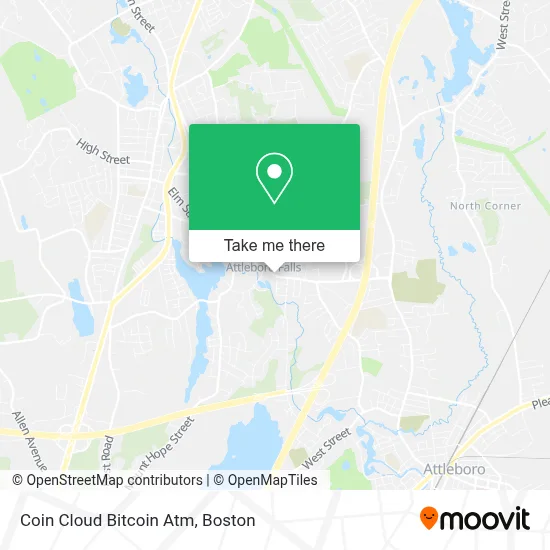 Coin Cloud Bitcoin Atm map