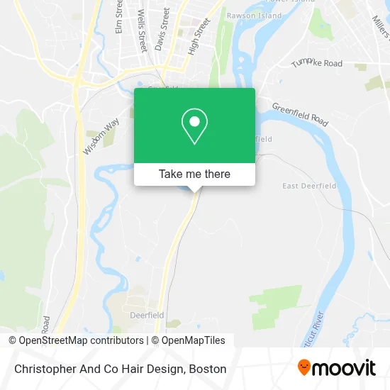 Christopher And Co Hair Design map
