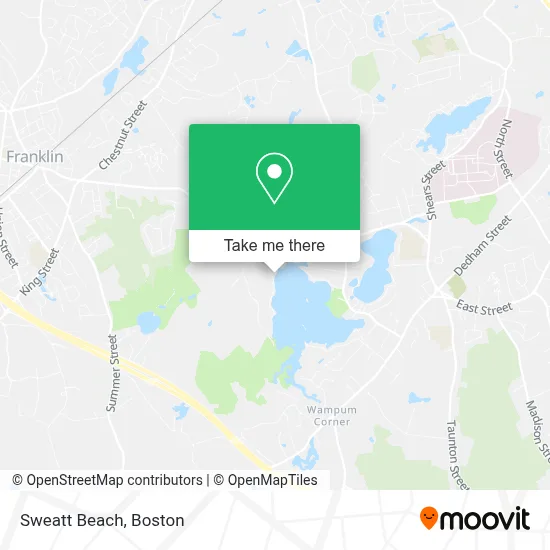 Sweatt Beach map