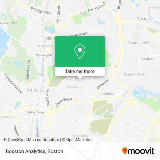 Bosston Analytics map