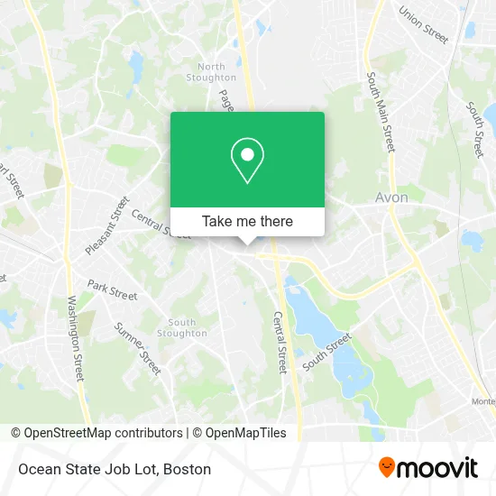 Ocean State Job Lot map